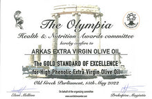 Load image into Gallery viewer, High Polyphenolic Extra Virgin Olive Oil, 150ml