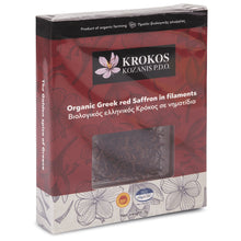 Load image into Gallery viewer, Organic Greek Red Saffron, Filament, 1g - Krokos Kozanis P.D.O