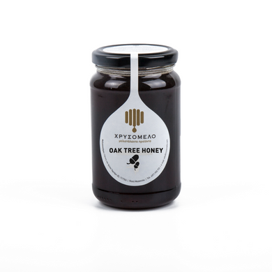 Oak Tree Honey, 480g, Chrisomelo Greek Honey