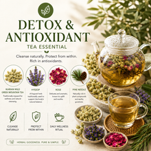 Load image into Gallery viewer, Detox &amp; Antioxidant Tea Essentials