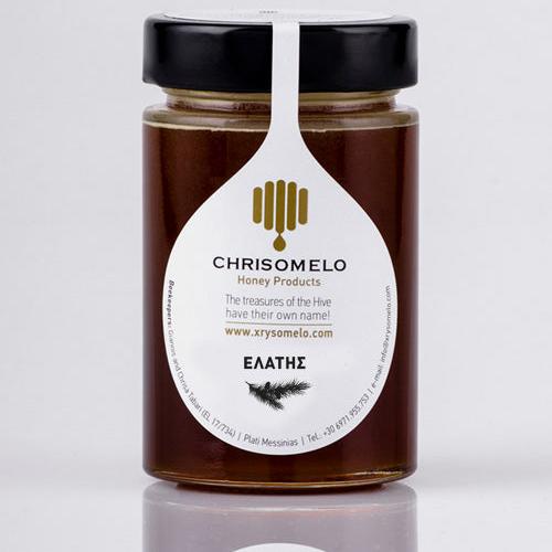 Fir Honey, 480g, Chrisomelo Greek Honey