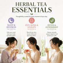 Load image into Gallery viewer, Detox &amp; Antioxidant Tea Essentials