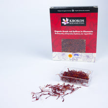 Load image into Gallery viewer, Organic Greek Red Saffron, Filament, 1g - Krokos Kozanis P.D.O
