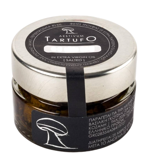 Truffle Slices in Extra Virgin Olive Oil, 40ml, Greece Truffle